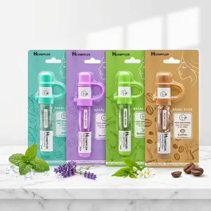 Hexniffler Essential Oil Aroma Stick, Portable Aroma Stick with Menthol & Plant Essential Oils, Pocket-Size Personal Care Accessory for Travel, Work, Study & Daily Use, 4 Scents