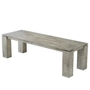 Tribesigns 86" Modern Dining Table, Extra Long Kitchen Table for 6-8