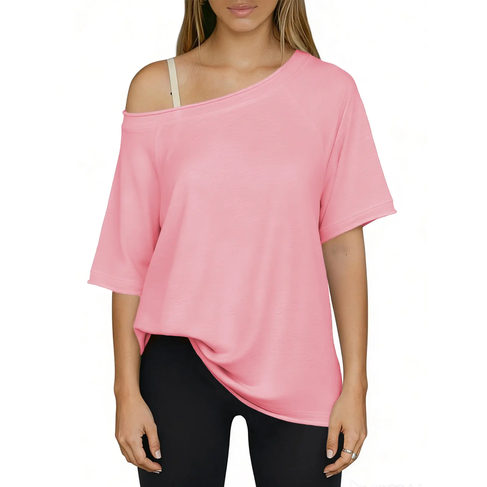 Pink-Short sleeves