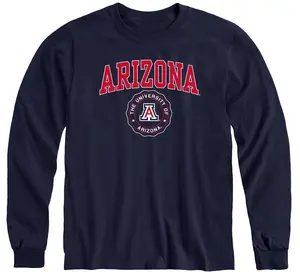 University of Arizona Heritage Long Sleeve T-Shirt (Navy)