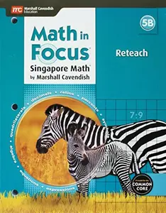 USED-Math in Focus Reteach Blackline Master B Grade 5 (Hmh Math in Focus) by Houghton Mifflin Harcourt (Hardcover)
