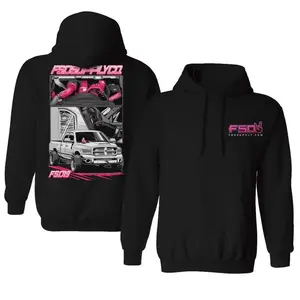 FSD19 Diesel Truck Hoodie – Dually Pickup Turbo Engine Graphic Pullover, Soft Cotton Unisex Sweatshirt, Mechanic Workwear Streetwear Hoodie for Men & Women, Racing & Car Enthusiast Gift