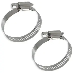 Poolzilla Stainless Steel Hose Clamp for 1 ¼'' to 2'' Pool Filter Connection Hoses