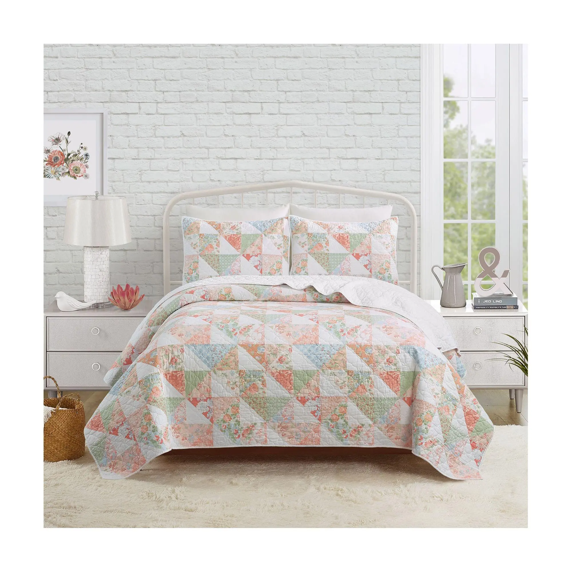 Modern Heirloom Coventry 2-Piece Twin Quilt Set