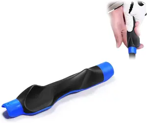 Golf Grip Trainer, Grip Trainer for Golf Clubs - Right Hand Golf Training Aid with Ergonomic Design, Corrects Golf Grip Posture and Improves Swing Accuracy