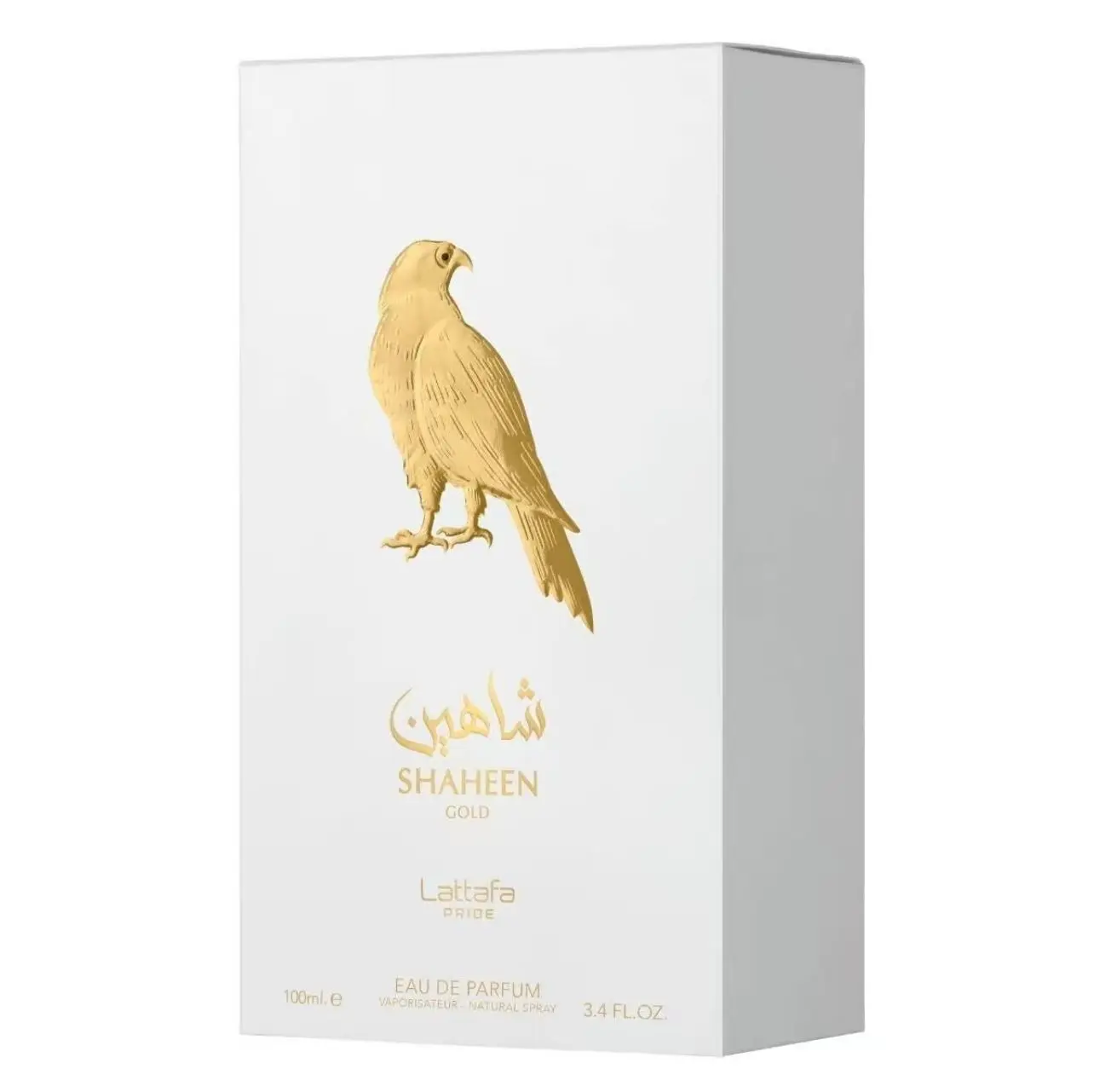 Lattafa Perfumes Shaheen Gold for Unisex Eau de Parfum, 3.4 Ounce Candy Perfume by Lattafa Yara