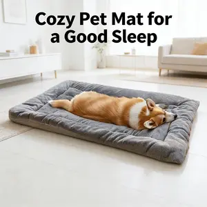Extra Thick Large Dog Bed Mat, Soft Non-Slip Waterproof Easy Clean, Customized for Golden Retrievers Labrador Retriever, Indoor Outdoor Pet Furniture