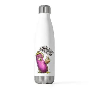 Goh Nakhor! 20oz Stainless Water Bottle - Teasing "AD" EN