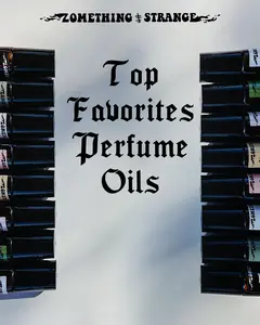 Top Favorites 10ml Roller Oils by Zomething Strange- Sweet Gourmand, Floral, Earthy or Masculine Scents