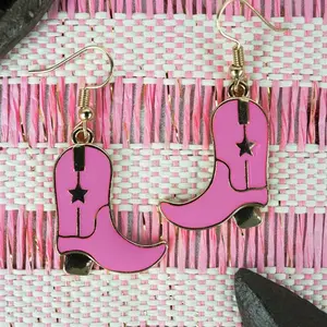 Cowgirl Boot Earrings