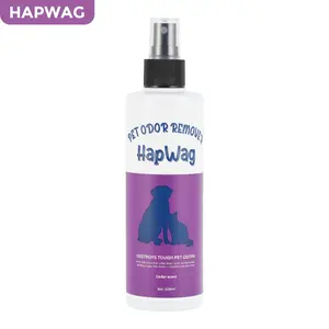 HAPWAG Pet Odor Eliminator Spray – Non-Toxic, Cedar Scent, Safe For Pets & Kids (8oz)
