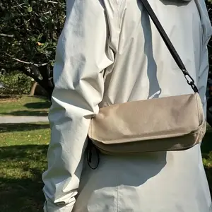 Outdoor Crossbody Bag Pencil Case Small Stool Backpack Folding Seat Fishing Picnic Camping Portable Leisure Pocket Stool, Lightweight Alloy Frame Folding Chair - 1 Piable Outdoor Picnic Camping Stool
