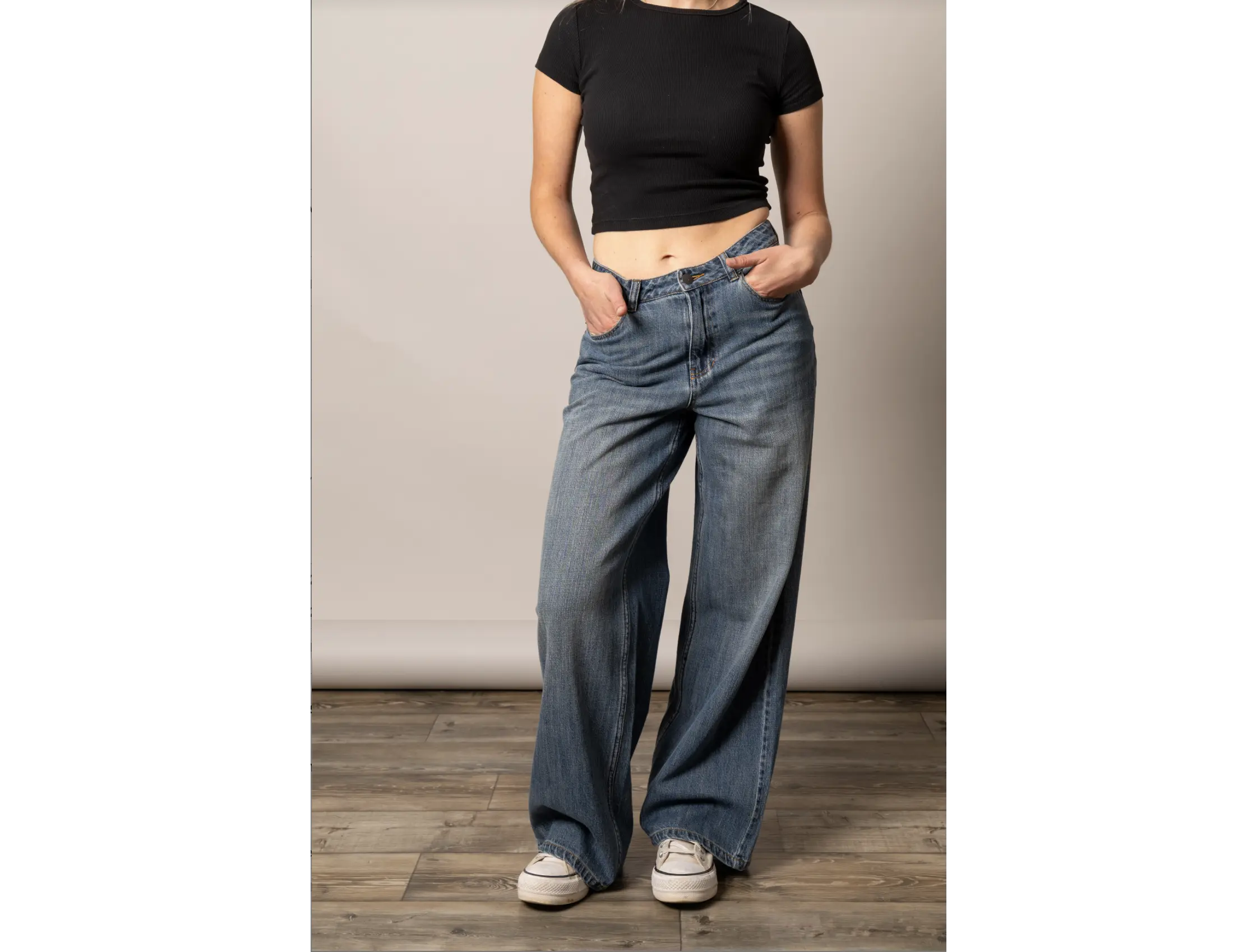 Kimes Ranch Maggie Antique Wash Wide Leg Jeans