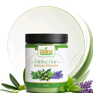 Didine Hair Indian PomadeHair Indian Pomade – Hair Styling & Moisturizing Cream (8 oz)