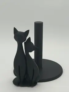 Whisker Buddies 3D Printed Paper Towel Holder
