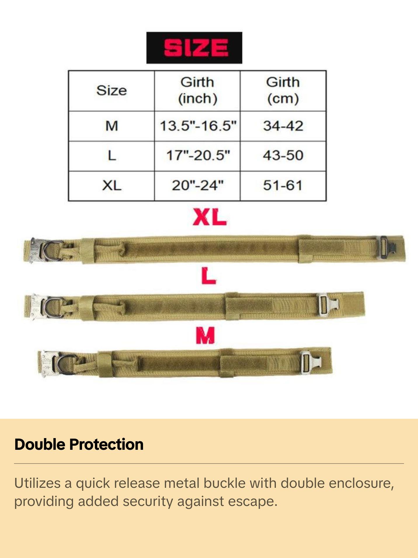 Fast Shipping Durable Military Tactical Dog Collar