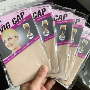 Wig net cap reinforced, thick hair volume, high elasticity, breathable mesh cap