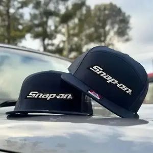 Graphic Printed Trucker Hat – Flat Bill Snapback Cap, Adjustable Mesh Back, Unisex Streetwear Hat