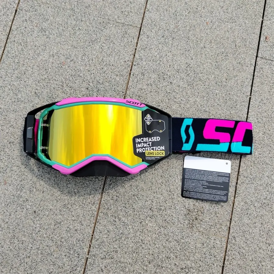 High Quality Motorcycle Glasses Goggles, Protective Gear, Motocross Goggles Helmet, Mx Moto Dirt Bike Atv Ski, Outdoor Sports Glass Scooter Googles, Off Road Goggles