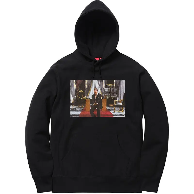 Supreme Men's Scarface Friend Hooded Sweatshirt Black, from StockX
