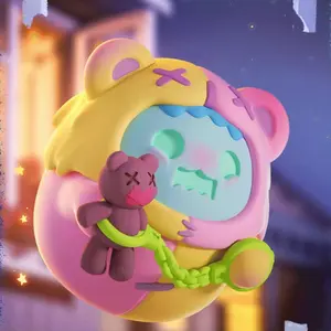 ShinWoo Baddy Bear Town Series Mystery Box Toy Action Figure Blind Box Cute Popular Collectible Toys Girl Birthday Party Gift Christmas Holiday Room Desktop Decoration Sealed Hobby Box