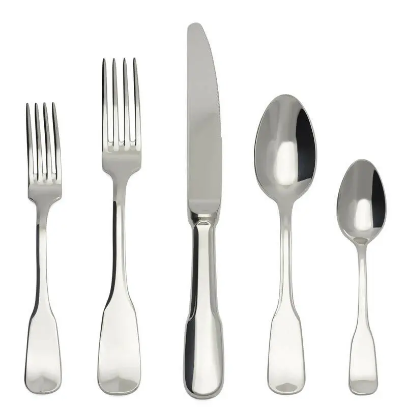 Lutece Miror Flatware set by Degrenne Paris
