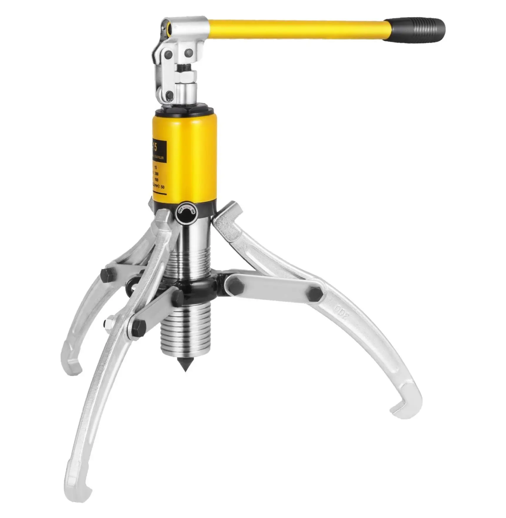15 Ton Hydraulic Gear Puller Set - 2/3 Jaw Bearing Separator Tool w/ Case - Heavy Duty Steel Automotive Mechanic Tool for Hubs, Gears, Bearings Default