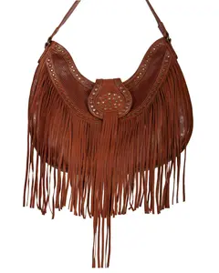 Scully Women's Leather Fringe Handbag - B177