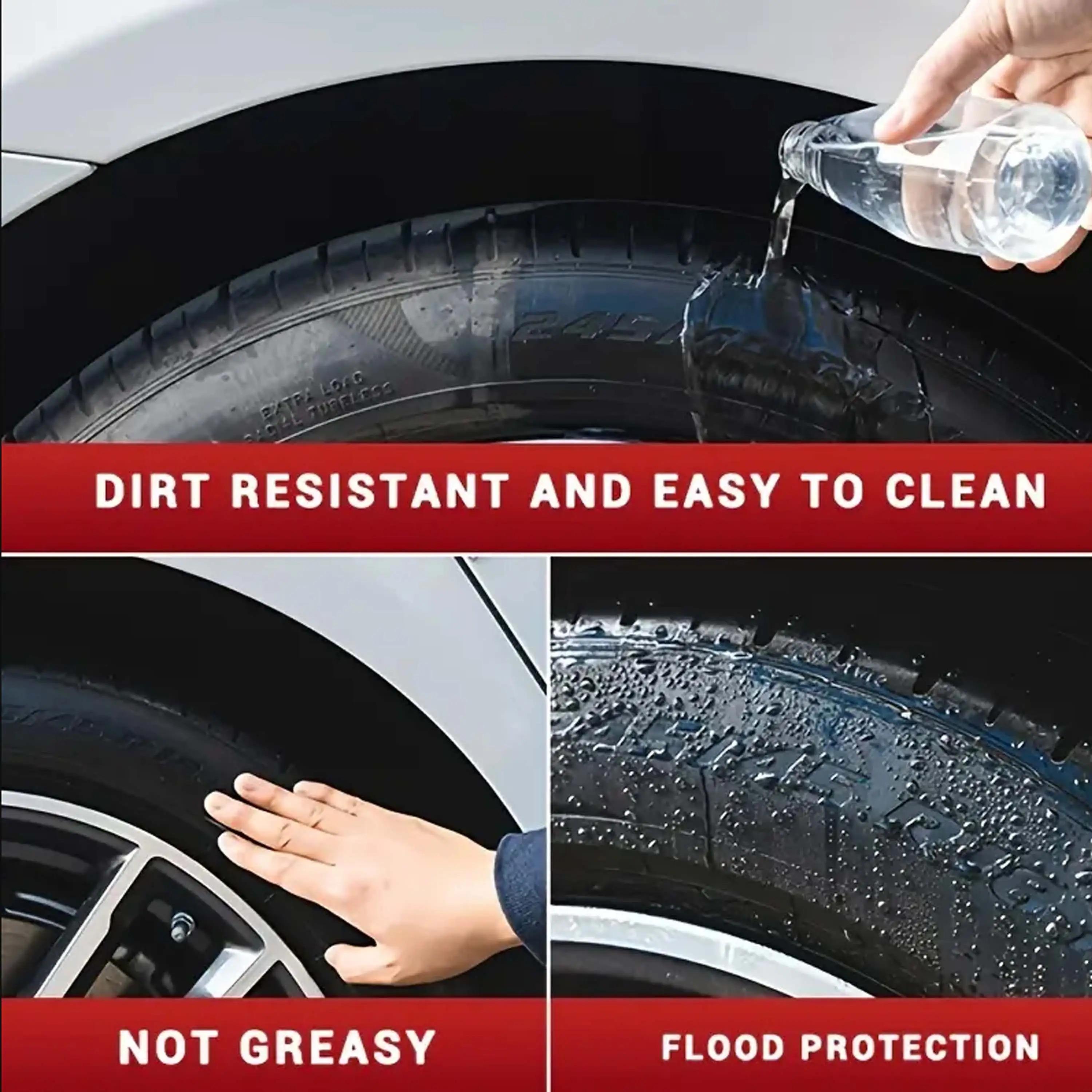 Tire Maintenance Coating Paste - Durable Protection & Plastic Component Brightener Long-lasting protective coating, anti-aging, tire protection