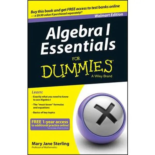 USED-Algebra I Essentials For Dummies, Wal-Mart Edition by Mary Jane Sterling (Paperback)