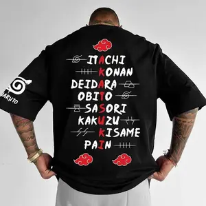 Akatsuki #Naruto Vintage T-Shirt – Retro Anime Manga Graphic Tee featuring Itachi, Konan, Deidara, Obito, Sasori, Kakuzu, Kisame, Pain Sweatshirt, Hoodie