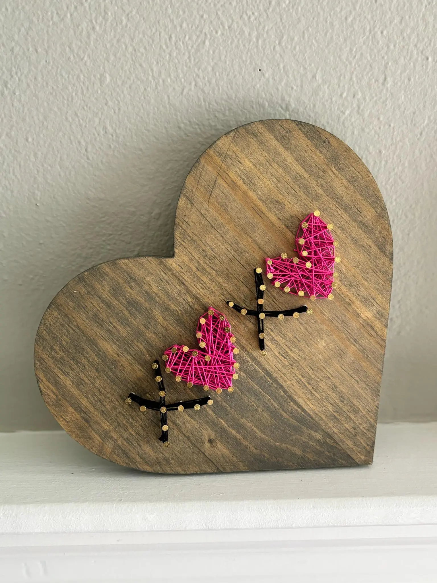 Heart String Art | Handmade Heart-Shaped Wall Decor