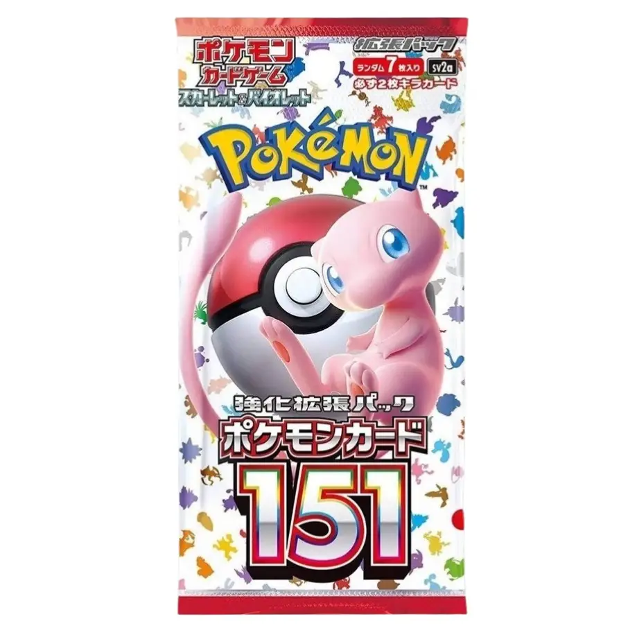 Pokémon 151 Booster Pack Japanese Pokémon Trading Card Game