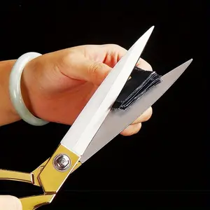 1pc Professional Ultra Sharp Fabric Scissors, Heavy Duty Tailor Sewing Shears For Dressmaking, Leather Craft, DIY Clothes, Clothing Cutter Shears, Tailor Scissors