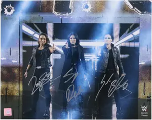 Shayna Baszler, Sonya Deville, & Zoey Stark WWE Autographed 16" x 20" Entrance Photograph - Fanatics Authentic Certified