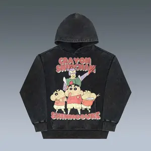 VINTAGE HOODIES | CRAYON SHIN-CHAN - Vintage Hoodie,Sweatshirt