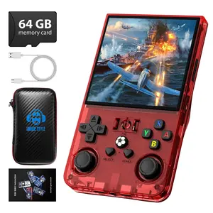 R36max Retro Handheld Game Console, 4.0 Inch 720x720 IPS Screen, over 18,000 Classic Games, Portable Open Source Linux System, 4000mah Battery, Handheld Gaming Console