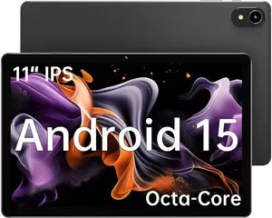 10.1 Tablet, 2026 Android 15 with Octa-core Processor, 4+8GB RAM+64GB ROM(2TB Expandtion), 6000mAh Battery, HD IPS Large tableta,WiFi 6&BT5.0, Support GMS (Case not Included)