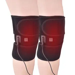 Electric Heated Knee Pad, 1 Count Portable Warm Knee Massager, Knee Massage Tool, Knee Pain Tool for Home & Travel, Perfect Gift Idea for Dads