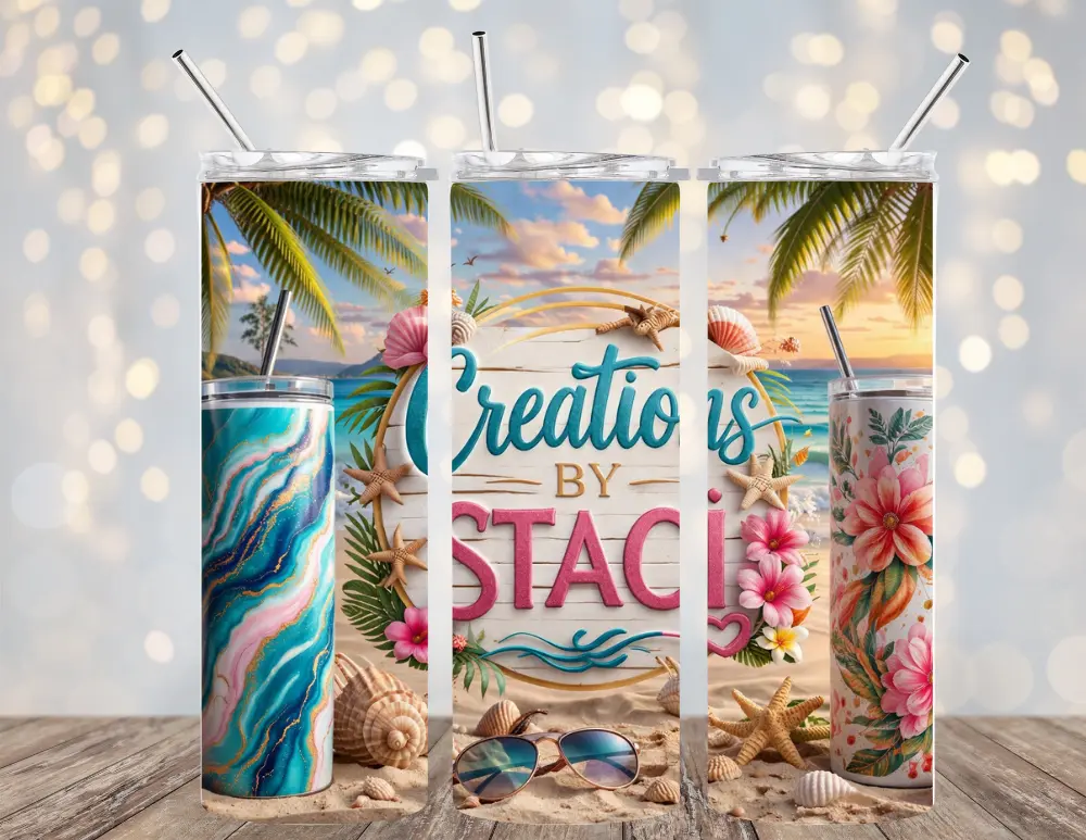 LIVE 20 OZ SALE Insulated Skinny Tumbler with Straw Double-Walled for Hot & Cold Beverages Includes Straw & Rubber Bottom for Outdoor Activities Drinkware