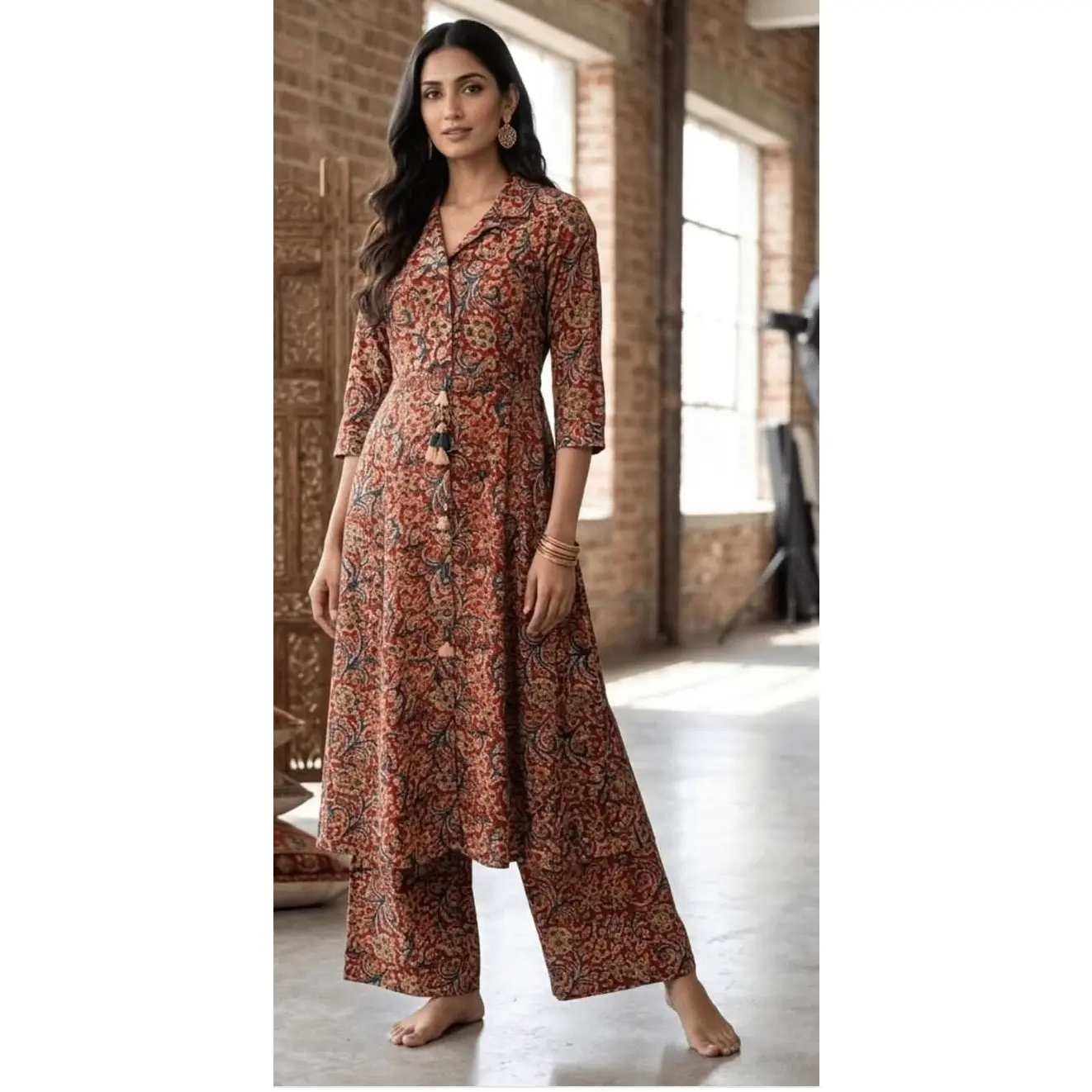 Kalamkari Coord set