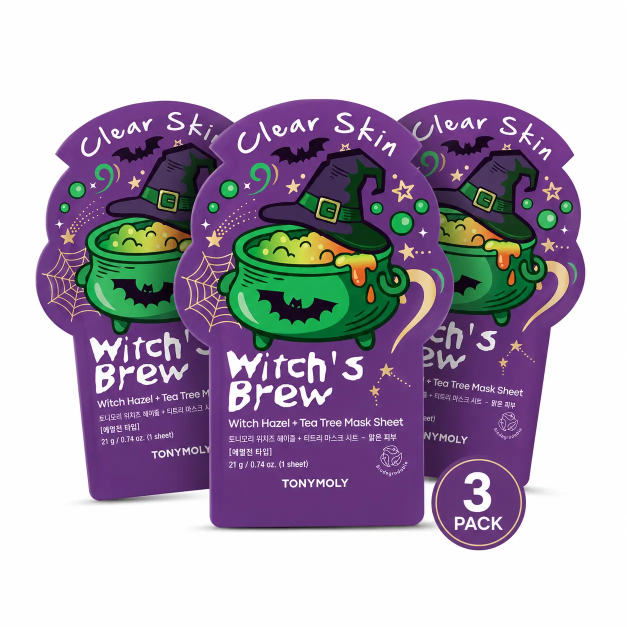 TikTok Exclusive Halloween Sheet Mask Collection