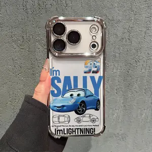 I'm Sally Phone Case for iPhone 17 AIR 17 PRO 16 PRO 15  PRO MAX  14 PLUS 13 PRO 12 11 series (silicone softshell) airbag anti-drop and shockproofmobile phone protective case