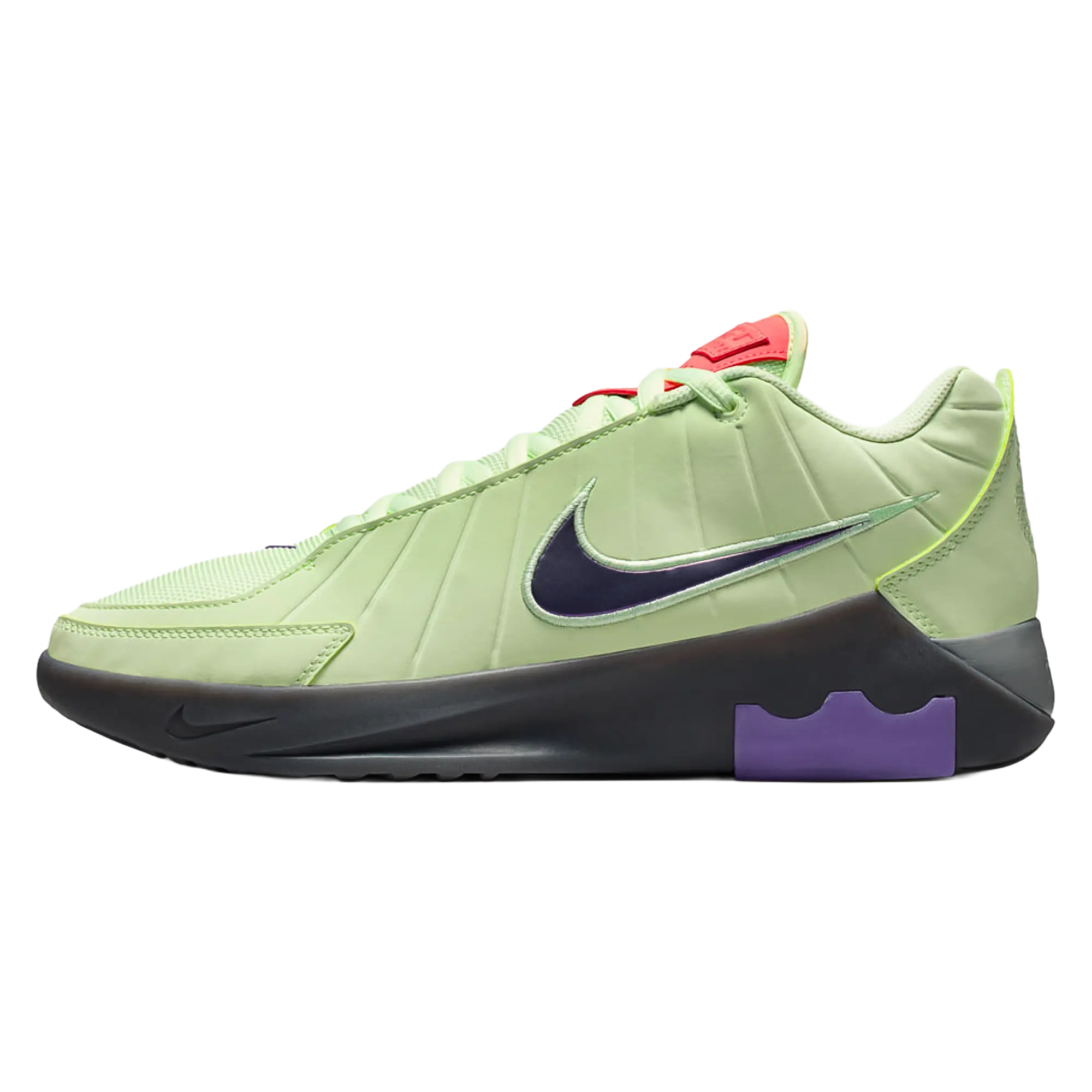 LeBron Witness 9 "Volt Tint Black Smoke Grey (Translucent Outsole)" HQ8034 701