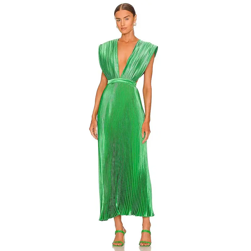 gigi hadid green dress 1920s Margot Gatsby Dress in Green – Flapper Boutique main image 1