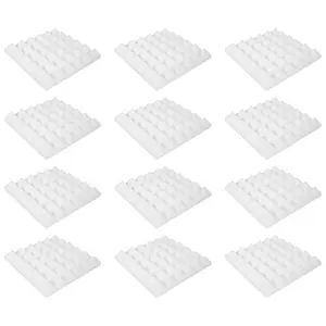 12 Pack Acoustic Panels,Sound Proof Foam Panels,Studio Soundproofing Wedges,Wall Reduce Noise Foam,for Music Studio,Etc