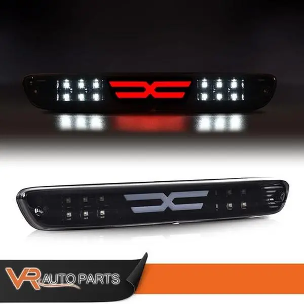 LED Bar 3rd Brake Light & Cargo Lamp, Black/Smoked Exterior Truck LED Light Bars, Fit for Colorado Canyon 04-2012, Truck Lights Exterior Led Lightbar