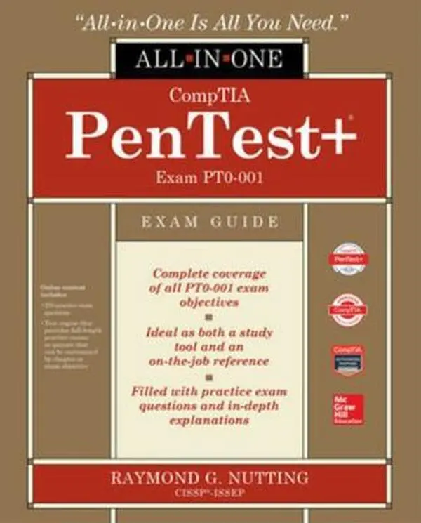 USED Book - Comptia Pentest+ Certification All-In-One Exam Guide (Exam Pt0-001) by Nutting, Raymond (Paperback) - english