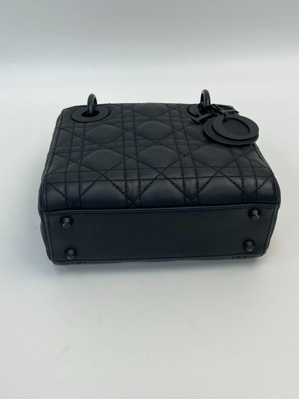 Pre-owned DIOR leather Mini Bags lady black