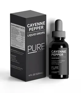 Pure Vitamins Cayenne Pepper Extract Liquid Drops - 4Fl Oz